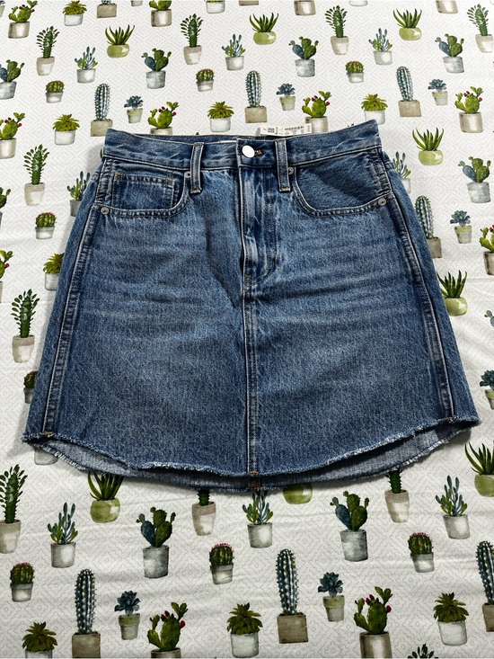 Madewell Dresses & Skirts - Madewell Rigid A-Line Women’s Denim Skirt Size 24 NWT